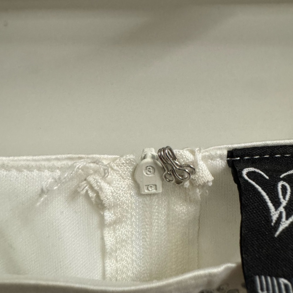 White Rhinestone Top - Picture 3 of 4
